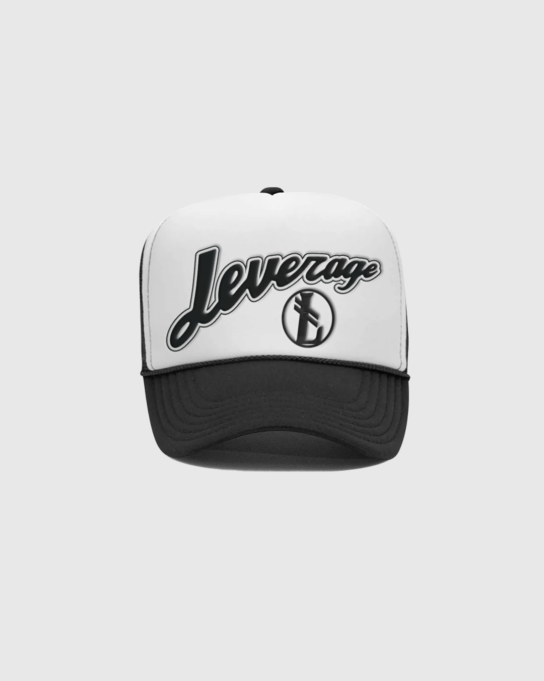 Scripted Trucker // Black/White